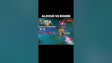 ALDOUS VS TOP 1 GLOBAL ROGER WHO WILL WIN? #aljuicetv #aldous #mlbb