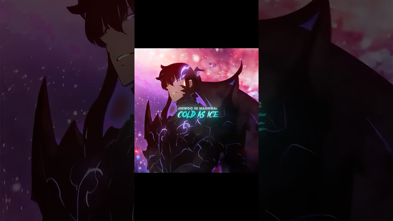 Jinwoo Anime vs Manhwa | Solo Leveling Edit #sololeveling #animeedit #sungjinwoo