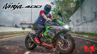 ¡ASÍ es TENER una NINJA 400 con un DISEÑO ÚNICO!