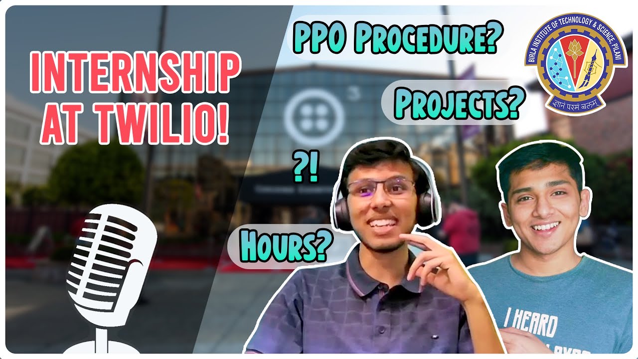 Everything about internship at Twilio | Ft - Shreyas Nisal - YouTube