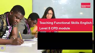 Level 5 Functional Skills English course outline