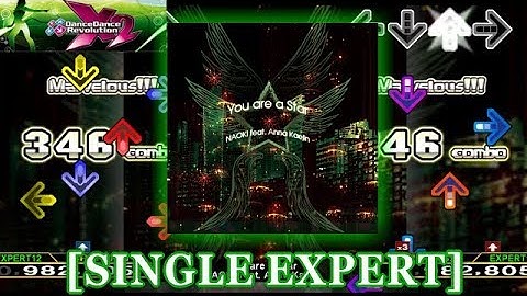 【DDR X2】 You are a Star [SINGLE EXPERT] 譜面確認＋クラップ