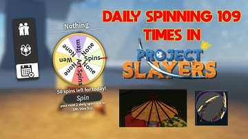 Daily Spinning 100+ Times In Project Slayers | I GOT SOUND KATANAS | [Project Slayers]