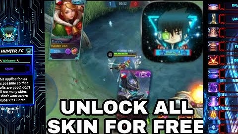 Unlock All Skin In MlBB With This Injector🥰/Easy To Inject Easy To Use Skin For Free. 🥰♥️