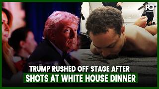 Shooter Apprehended: Trump Rushed Off Stage After Shots at WH Dinner | Pakistan Observer