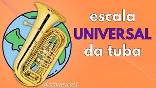 A ESCALA MUSICAL DA TUBA PARA TODAS TONALIDADES