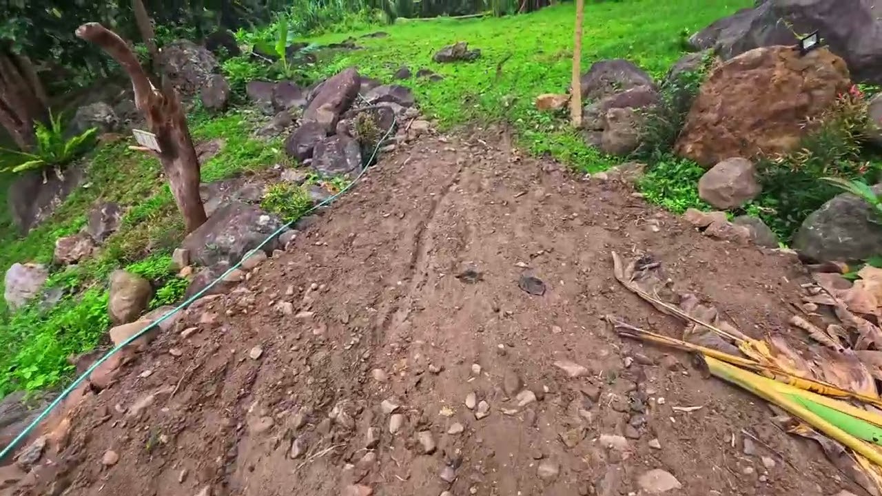 Building a Campsite in the Philippines no Heavy equipment