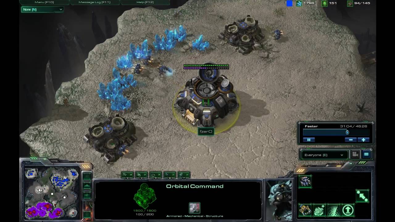 StarCraft 2 Beta, Fzer0 vs PbtoAu p3/4
