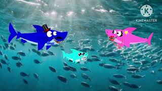 Baby shark with characters add round 0