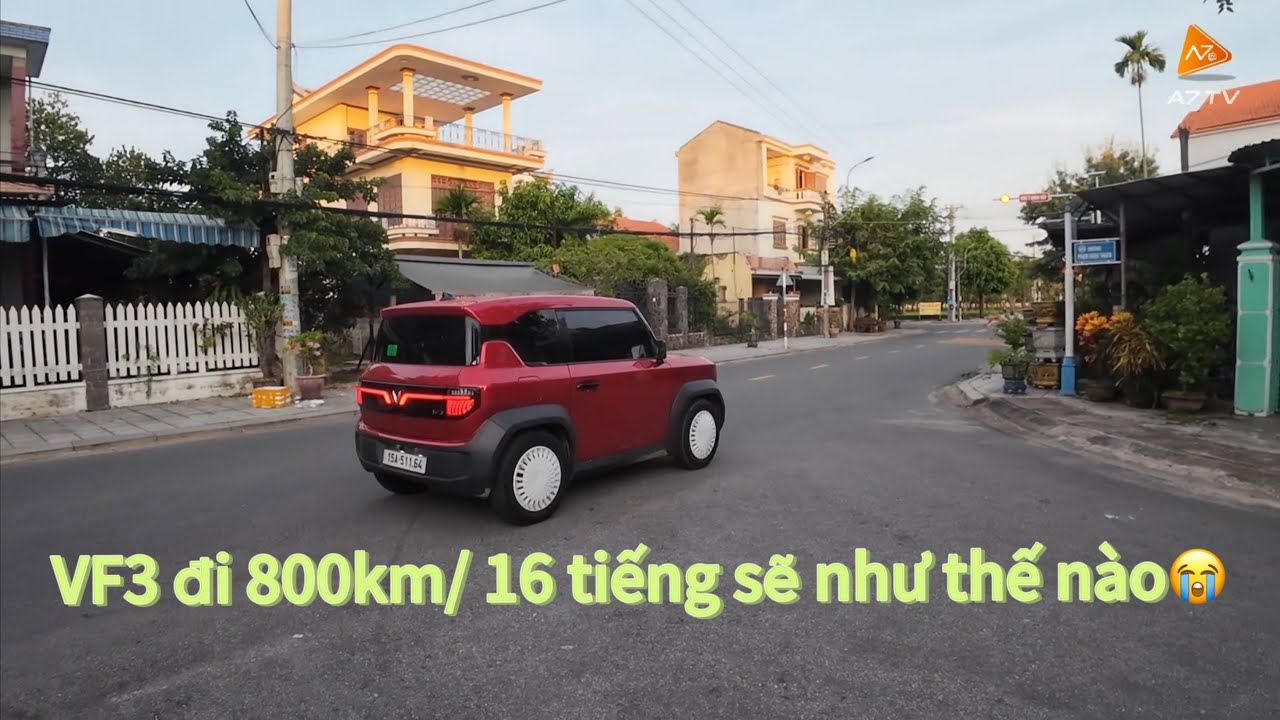 [ VINFAST VF3 ] Pin nóng mà vẫn đi xa được!! Anh em VF3 xem Clip này nhé 