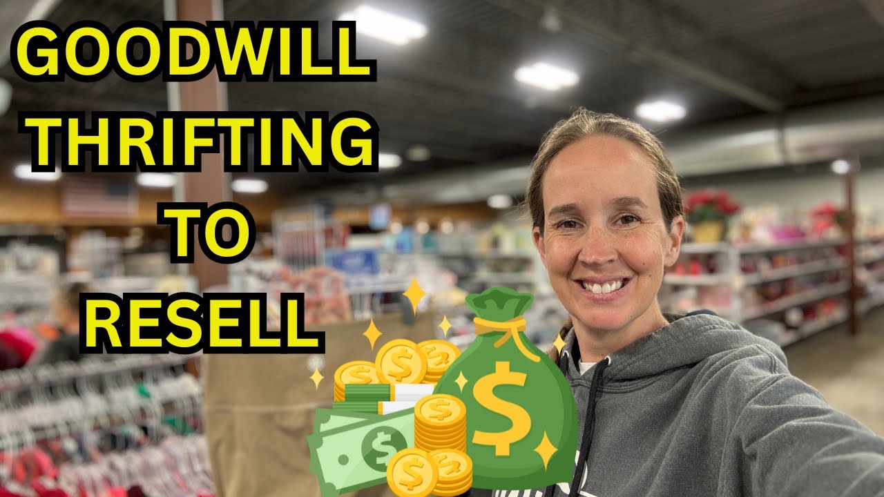 Goodwill Z Rack New rack finds at GOODWILL! | Thrift with me to resell on Ebay ...
