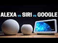 Ultimate Smart Assistant Showdown 2023! Alexa vs Siri vs Google