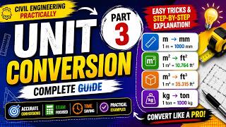 Civil Engineering Unit Conversions part 3