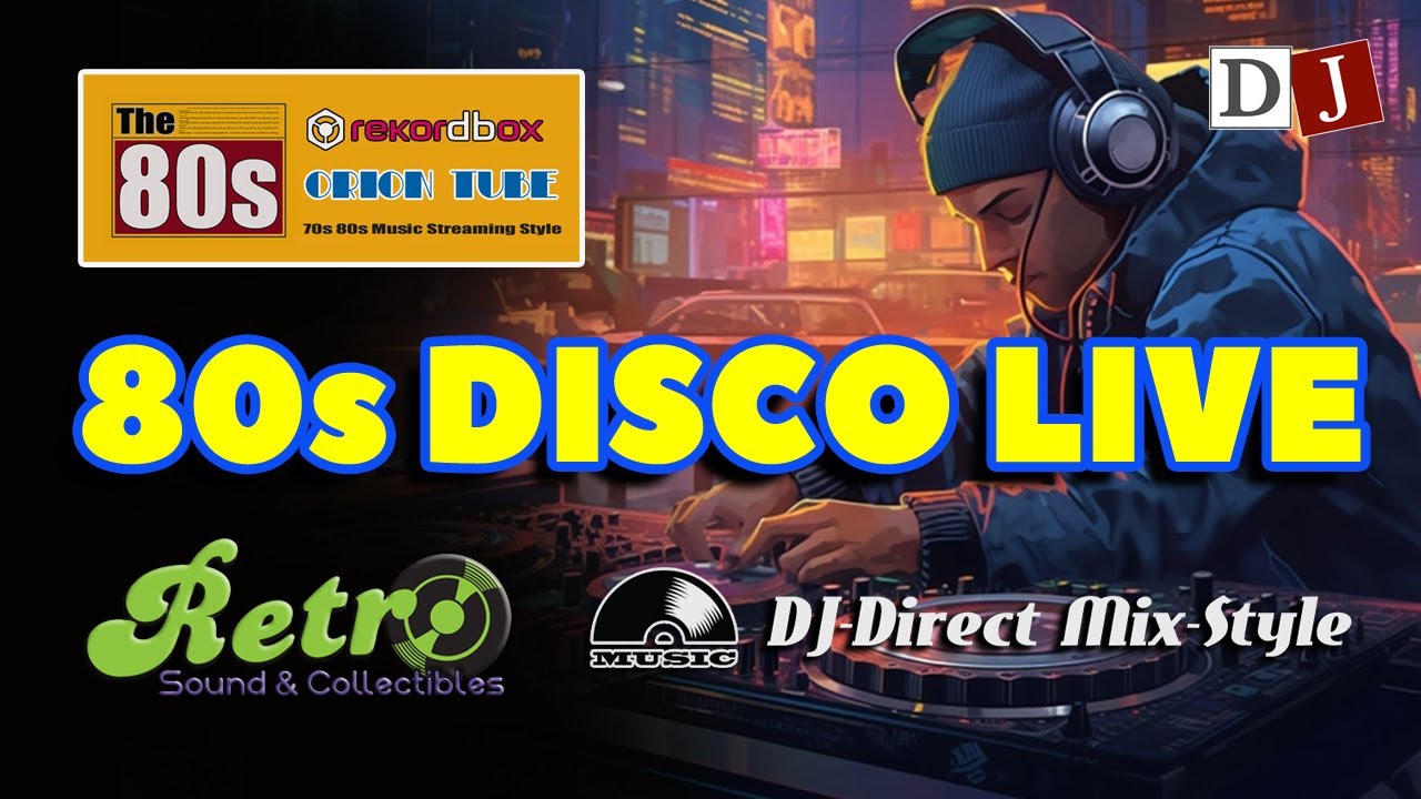 🔴80s 90s DISCO LIVE！超深夜ユーロビート🍒 80年代 EuroBeat HI-NRG