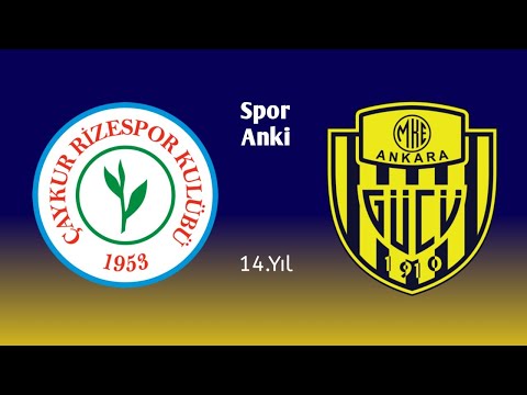 CANLI YAYIN | Ç.RİZESPOR - MKE ANKARAGÜCÜ MAÇ SONU