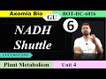 Learn NADH Shuttle in an easy way| CUET Botany| Bsc botany| Dr. Rajib Borah| Axomia Bio