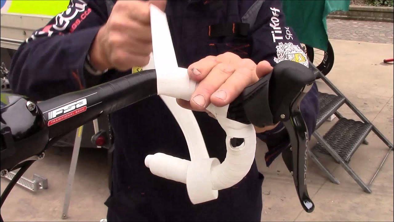 How to wrap the handlebar tape YouTube