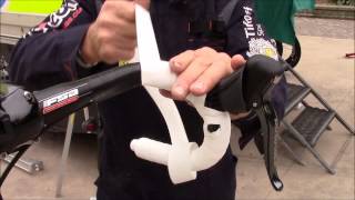 How to wrap the handlebar tape