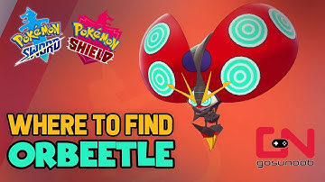 Where to find Orbeetle - Pokemon Sword and Shield Wild Orbeetle Location