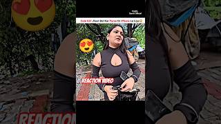 Helping Cute Stranger Girl Lost Her Purse &amp; iPhone #shorts​ #bike​ #rider​ #girl​ #motovlog​ #iphone