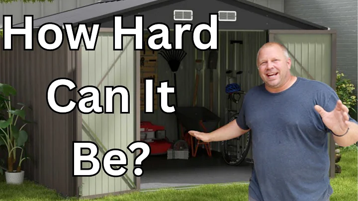 PatioWell  Metal Shed Assembly  10'x10'