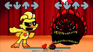 [SWAP] FNF Geometry Dash 2.3 VS Smiling Critters ALL PHASES Sings Digitalizing | Fire In The Hole