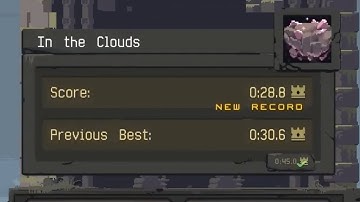 "In The Clouds" Trial in 28.8s [Risk of Rain Returns Speedrun]