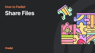 How to share files on Padlet