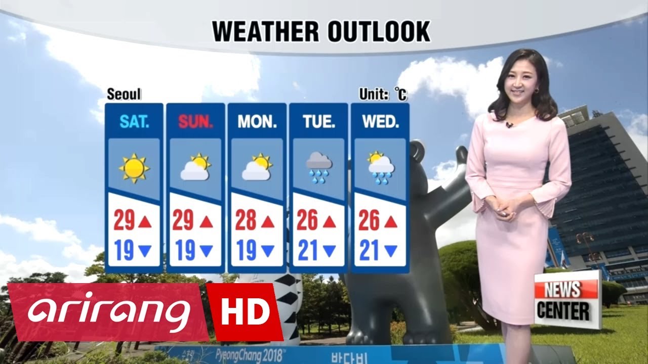 Autumn weather through the weekend - YouTube