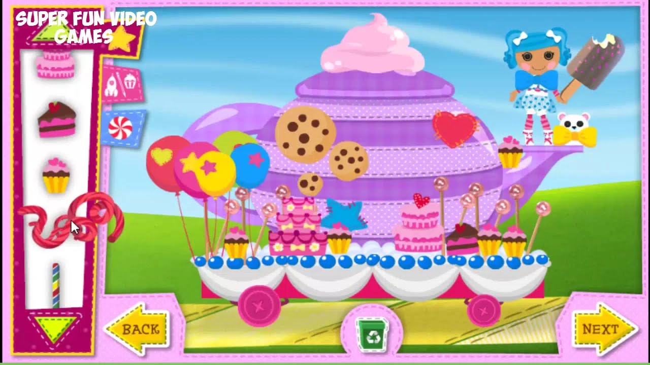 ♥ Lalaloopsy Friendship Parade Make A Parade Game for Kids ♥