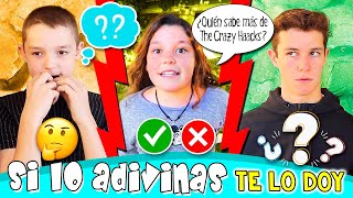 SI LO ADIVINAS te lo DOY 😎 TRIVIAL THE CRAZY ¿QUIÉN SABE MÁS de NOSOTROS? - YouTube