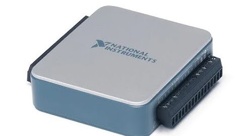 NI USB 6001 DAQ Introduction