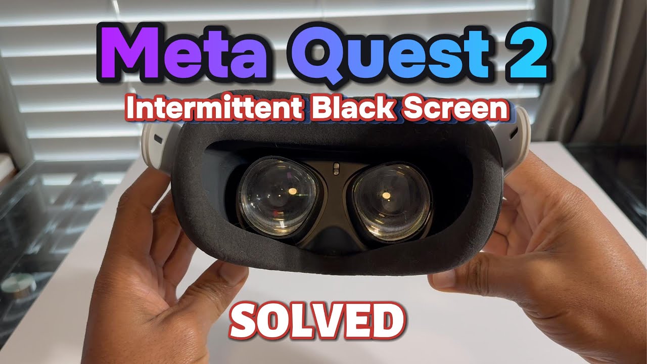 Meta Quest 2 Black Screen | Cracked Camera Replacement - SOLVED