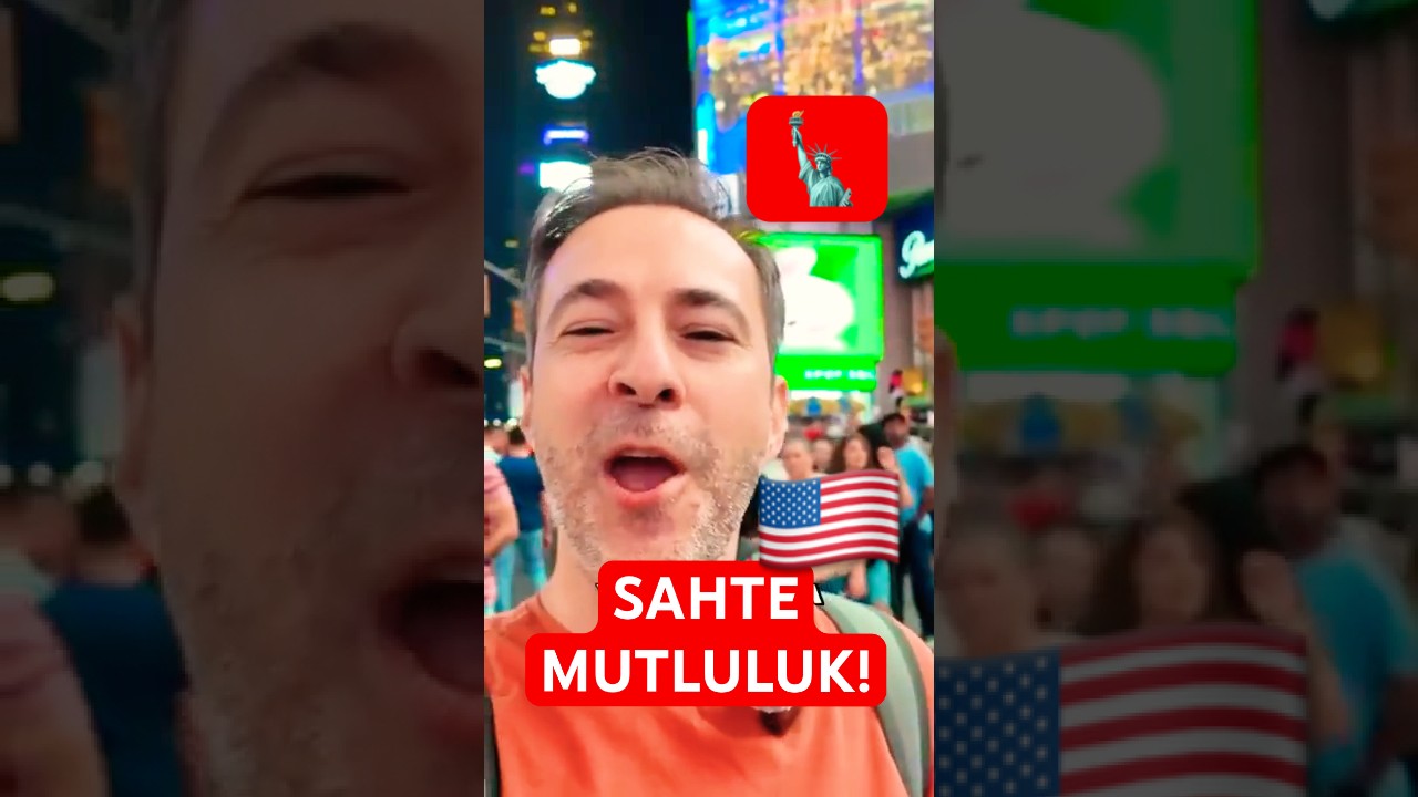 Amerika’daki SAHTE Mutluluk✨