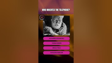 Who invented the telephone? #quiz #knowledge #learning #facts