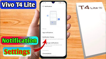 vivo t4 lite notification settings, vivo t4 lite notification off