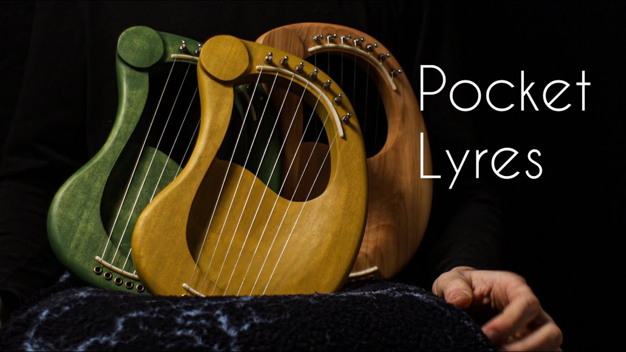 Pocket lyre 7 strings / lyreharp / simple lyre / Handmade Lyre