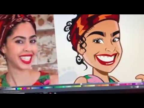 CRIAR CARICATURAS DO ZERO, SEM SABER DESENHAR