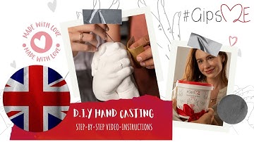 GipsME - Hand Casting Kit - Step by Step Manual
