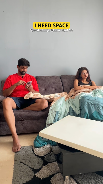 When she needs space. #Funny #comedy #couple #explore #shorts #space