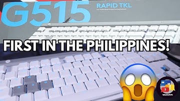 Unboxing the Logitech G515 TKL Rapid | First Impressions & Hands-On Test
