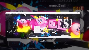 THE *BEST* KIRBY HEADER IN THE WORLD (header speed art)