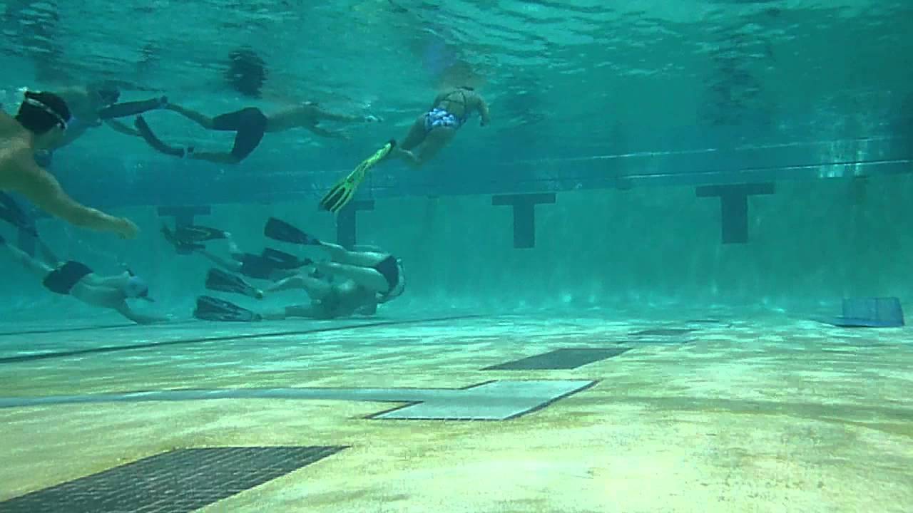 Underwater Hockey Practice - April 3, 2013 (2nd camera) - YouTube