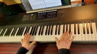 Ave Maria, Astor Piazzolla, piano cover screenshot 5