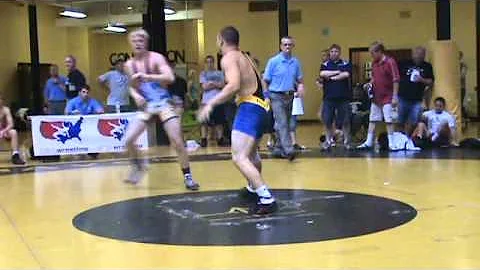 Junior 171 GR finals: Crutchmer (OK) dec. Burghard...