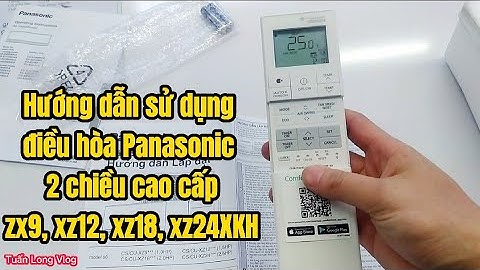 Hướng dẫn sử dụng điều hòa panasonic inverter	Informational năm 2024