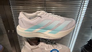 Adidas Adizero EVO SL (Cloud White/ Clear Aqua/ Iron Metallic) - Style Code: KZ8993 Adidas Adizero EVO SL (Cloud White/ Clear Aqua/ Iron Metallic) - Style Code: KZ8993