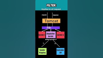 Springboot: Filters versus Interceptors #softwareengineer