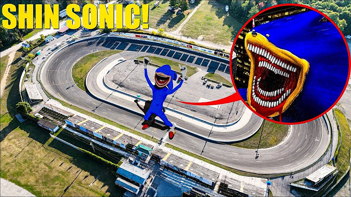 ¡ATRAPÉ A SHIN SONIC EN UNA PISTA DE CARRERAS ABANDONADA EN LA VIDA REAL! (METRAJE MALDITO)
