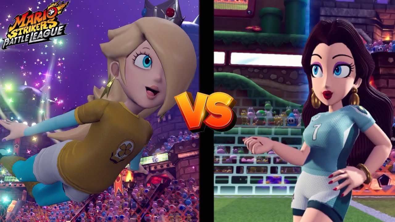 Mario Strikers Battle League #2 - Rosalina vs Pauline